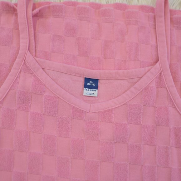 Old Navy Girls Terry Cloth Swim Cover Up Or Dress Size XL 14/16 - Picture 3 of 3